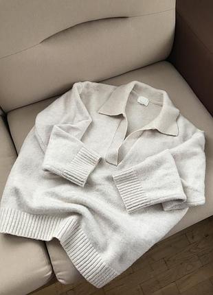 Базовий светр з комірцем h&m