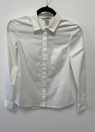 Біла жіноча сорочка від h&m