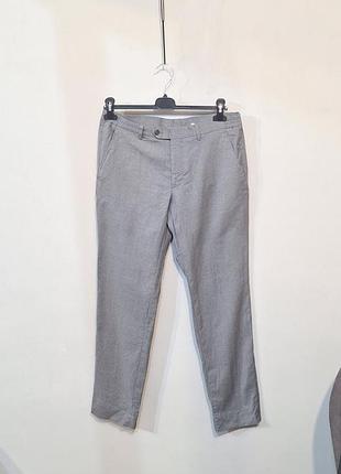 Мужские брюки/брюки massimo dutti | italian fabric | extra fine wool | размер 31/40