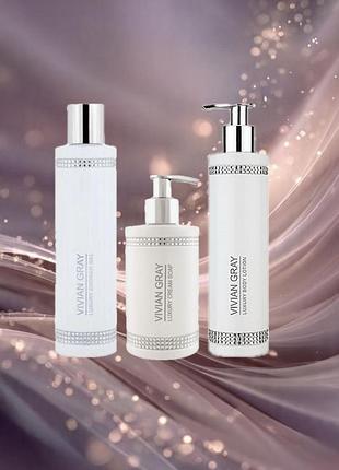 Vivanel набір лосьйон для тіла, крем-мило, гель для душу