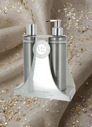 Набор гель для душа & лосьон для тела vivian gray grey crystal (2 х 250 мл)