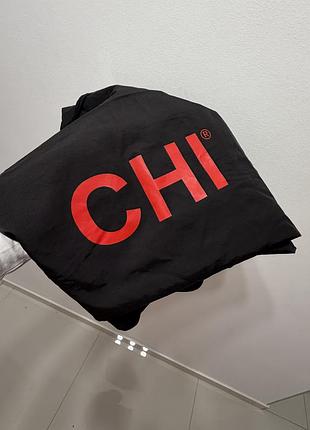 Чорна перукарська накидка від бренду chi