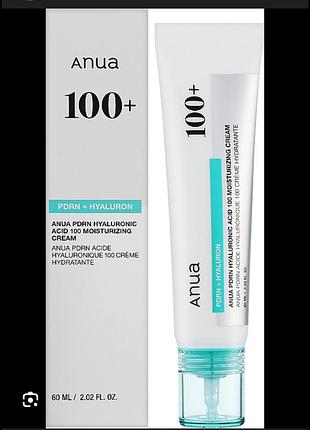 Увлажняющий крем anua pdrn hyaluronic acid 100 moisturizing cream