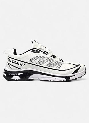 Salomon xt-6 • white black • big sizes