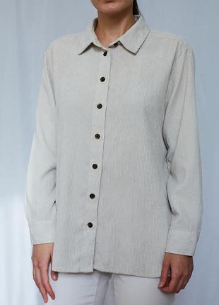 Сорочка в рубчик h&amp;m