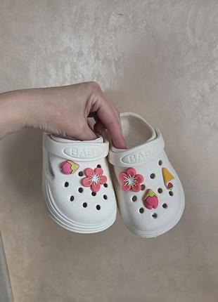 Кроксы для девочки