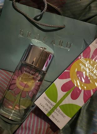 Жіноча туалетна вода clinique happy summer spray  100 мл