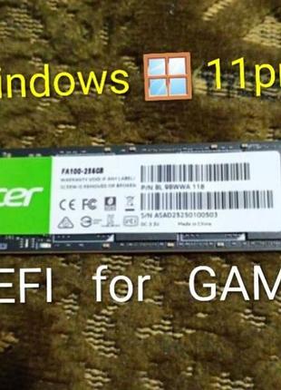 Игровой м2 pcie жёсткий диск 2280 (22мм.ширина /80ммдлина ) 26н1 windows 11pro