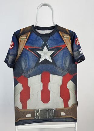 Under armour captain america alter ego compression t-shirt чоловіча футболка термо компресійна