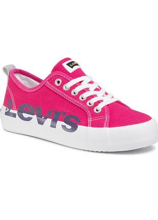 Levi’s kids кеди рожеві для дівчинки 28,29,31 розмір