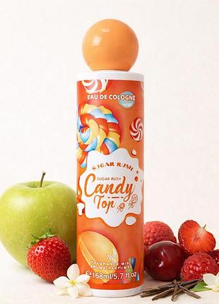 Парфюмированный спрей-мист для тела sugar rush "candy top", 168 мл