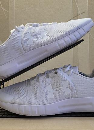 Мужские белые кроссовки under armour оригинал г.46