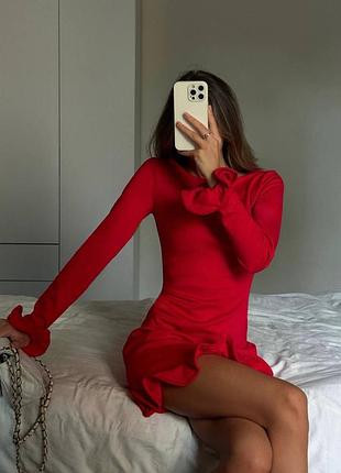 Трикотажна сукня