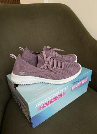 Кросівки skechers фіолетові