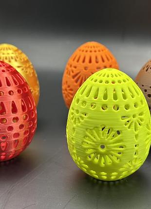 Ажурні великодні яйця 3d-друк набір 5 шт.