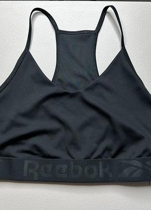 Топ спортивний оригінал reebok  - чорний , рр l