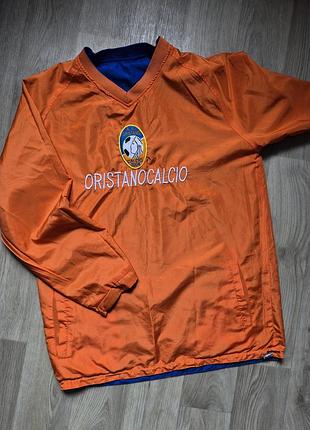 Футбольная кофта ветровка двухсторонняя oristanocalcio