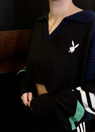 Светр вкорочений playboy x missguided
