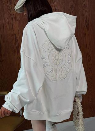 Худі chrome hearts🤍 4