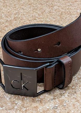 Шкіряний ремінь calvin klein