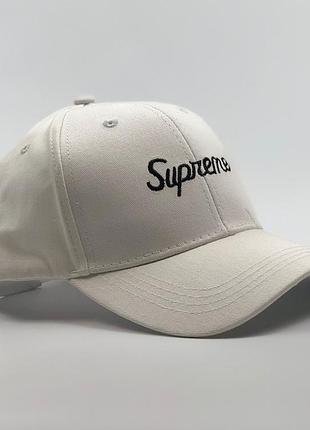Кепка бейсболка чоловіча жіноча
supreme пропис
біла