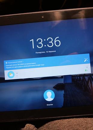 Дисплей для планшета lenovo tab 4 10 tb-x304 повний комплект з рамкою і тачскріном