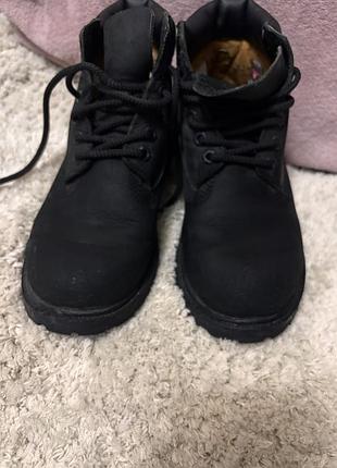 Timberland premium 6-inch waterproof boot у чорному кольорі