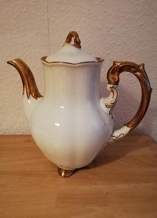 Антикварный кофейник koenigszelt (германия), серия charlotte, 1920-30-е гг.