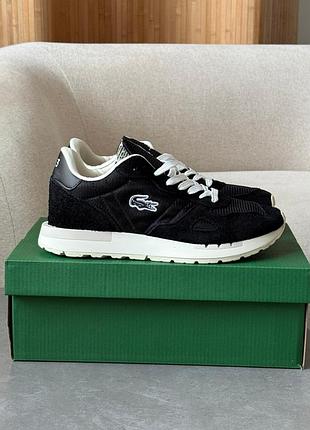 Кроссовки lacoste partner 70s black/white