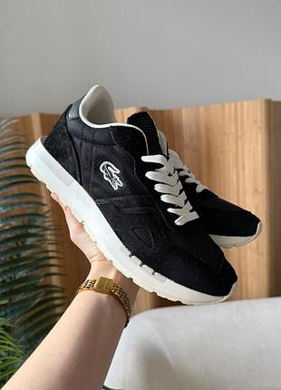 Кроссовки lacoste partner 70s black/white