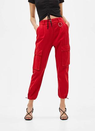 Штани карго bershka