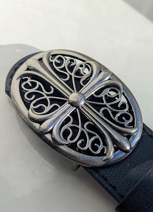 Ремень chrome hearts black gateway