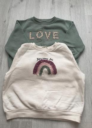 Світшот h&m 110/116 розмір