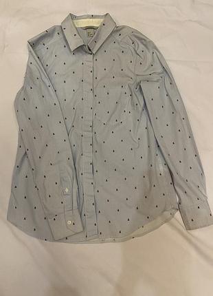 Сорочка h&m у смужку з принтом