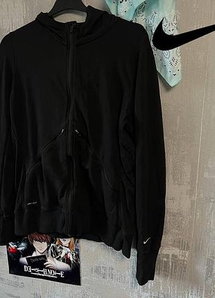 Худи nike кофта черного цвета l