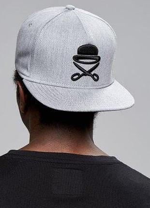 Снэпбек snapback кепка бейсболка снепбек cayler sons barber сіра