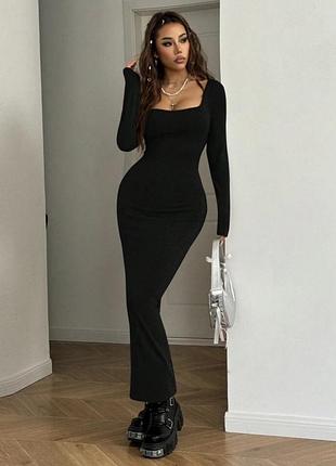 Shein максі вʼязана сукня розміру с