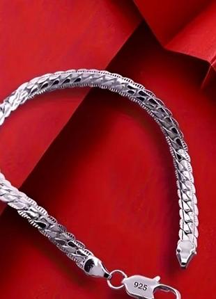 Серебряный браслет 925s пробы