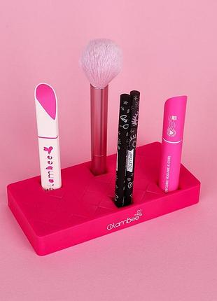 Органайзер для косметики glambee розовый, 19*9*2.5 см
