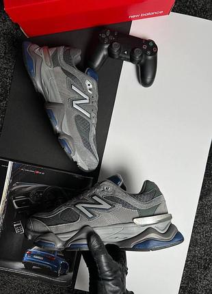 Мужские кроссовки new balance 9060 grey navy