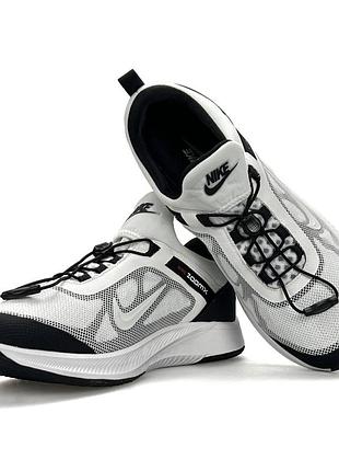 Nike air running white black 8