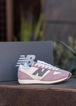 New balance 471 white pink grey