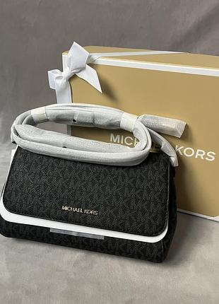 Сумка michael kors medium logo convertible crossbody bag, оригінал usa, в наявності