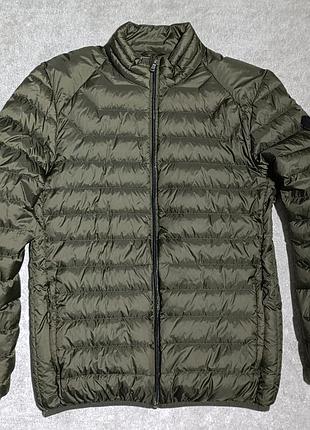 Пуховик куртка harvey&amp;jones 90% пух мужской м