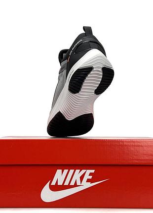Nike air running light grey black 3