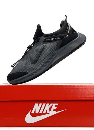 Nike air running grey black 3