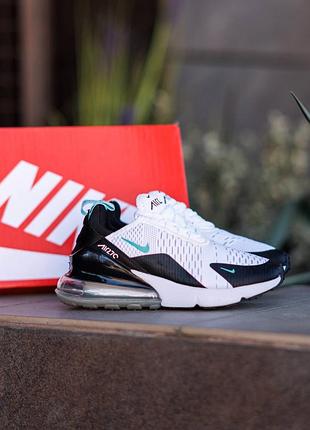 Nike air max 270 white black mint