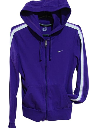 Спортивная хлопковая кофта на змейке с капюшоном nike оригинал!