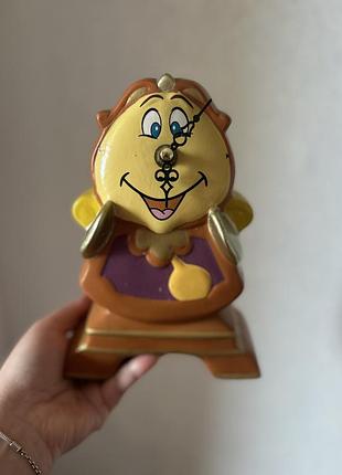 Керамінчний годинник  disney cogsworth - красуня і чудовисько дісней