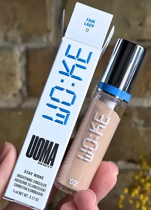 Консилер для обличчя uoma stay woke concealer fair lady t2 6 мл